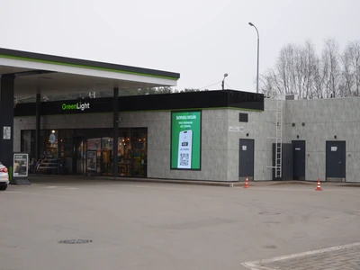 Стелла и фасад АЗС 